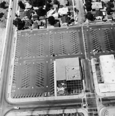 Parking Lots (Sears Roebuck &amp;amp; Co., Bellingham &amp;amp; Hamlin, North Hollywood) #11, 1967-99, 15 x 15 inch Gelatin Silver Print, Initialed and editioned on verso, Edition 23/3