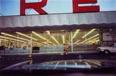 William Eggleston, Untitled, (Store Parking Lot), From Lost and Found, 1965-1974, 16 x 20 inch Dye transfer print, Signed recto/ stamped verso, Edition of 12