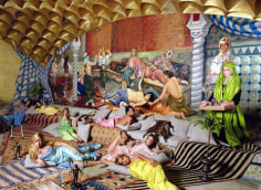 Daniela Rossell, Harem Room, 2002, 30 x 40 inch chromogenic print, Signed, titled, dated and editioned on verso, Edition of 5