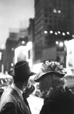 Louis Faurer, Times, Square, New York City, c. 1949, Printed in 1981, 14 x 11 inch Gelatin Silver Print, Signed, dated and annotated &quot;New York, N.Y.&quot;