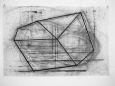 David Row  ONE, 2013  charcoal on vellum  24 1/2 x 37 1/2 inches