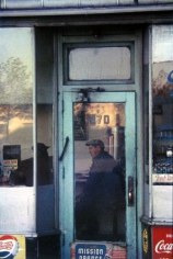 Saul Leiter Blue Door, Paterson, New Jersey 4/10, 1950s
