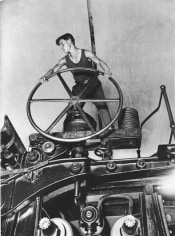 Arkady Shaikhet Komsomol Member at the Wheel, 1929