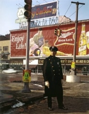 Evelyn Hofer Policeman, 59th Street, New York City, 1964