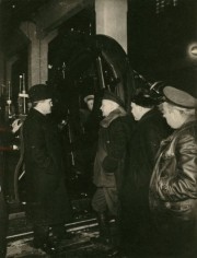 &ldquo;Molotov at Red Proletariat Plant Talking to a Shop Superintendent,&rdquo; 1929