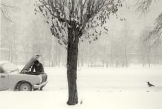 Pentti Sammallahti Moscow, Russia (broken&nbsp;down car), 1980
