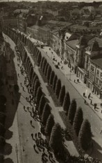 &quot;Academic Street in Lvov,&quot; May 1, 1939
