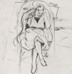 Berdie Seated Drawing
