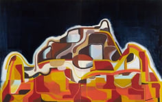 Gunung 2015 oil on canvas