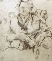 The Artist&#039;s Mother Seated in a Chair