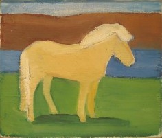 Blond Horse c.1985