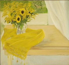 JANE FREILICHER Still Life with Yellow Flowers