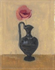 Poppy in Black Etruscan Vase