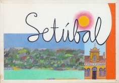 Set&uacute;bal 1962 ink and colored pencil on paper