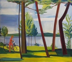 Maine, Girl with Bicycle II
