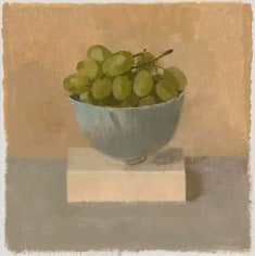 Green Grapes in a Turquoise Teacup I