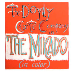 The Doyly Carte Company in The Mikado