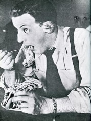 Untitled (Man Eating Spaghetti),