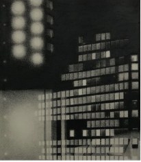 John McDevitt King, Outside In, 2021,&nbsp;Graphite, black lead on paper, 26&quot; x 22 1/2&quot; at Anita Rogers Gallery