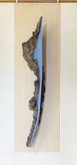 Stephen Bethel, Untitled XI, Wood and plaster, 78&quot; x 16&quot; x 20&quot; at Anita Rogers Gallery