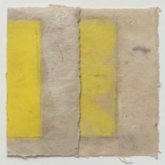 Kazimira Rachfal, 'squaring the circle', series I, #3, 2016, Oil on paper, 4&quot; x 4&quot; at Anita Rogers Gallery