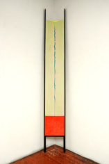 Element, 2014, acrylic on fabric on wood,&nbsp;121 x 17.5 inches/307.3 x 44.5 cm