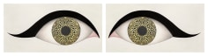 Olivia Fraser, Darshan, 2019, pigment, arabic gum and gold leaf on handmade paper, 63.5 x 127 cm (25 x 50 inches)