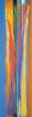 Shikkara, 2008, Acrylic on linen, 94.5 x 25.5"