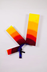 Susan Weil, Deep, 2009, Acrylic on panel, 70.25 x 51 x 6.5 inches