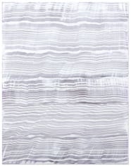 White Over Violet 1, 2016, oil on linen, 70 x 55 inches/177.8 x 139.7 cm