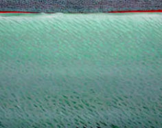 Joan Vennum, Cover, 2002, Oil on canvas, 24 x 29"