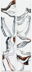 ODENWALD 1152 N. 23, 2008, Oil on linen, 78 x 33.5"