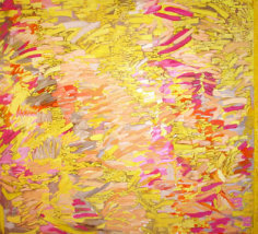 Judith Murray, Magnetic South, 2006, Oil on canvas, 96 x 108&quot;