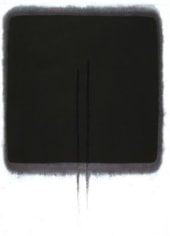 Sohan Qadri, Ratna, 1996, Ink & dye on paper, 39 x 25"