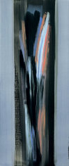 Vittorio Matino,  Nero di Nola , 2006, Acrylic on linen, 84.5 x 35.75"