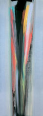 Vittorio Matino,  Ombra Verde e Cenere , 2005, Acrylic on linen, 96.5 x 51.5"