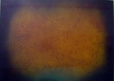 Natvar Bhavsar,  ANANYAA IV , 2006, Pure pigment on paper, 49 x 39&quot;