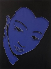 Lee Waisler, Anna May Wong, 2011, acrylic and wood on canvas, 40 x 30 inches