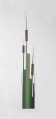 Merrill Wagner Cat Tails	2008	Rust preventative paint on steel	96 x 13"