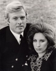 Robert Redford and Barbra Streisand (The Way We Were) Close Up, Los Angeles, 1974, Silver Gelatin Photograph