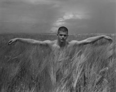 Justin Pretending to be a Crop Duster, Prince Edward Island, 2005, Silver Gelatin Photograph, Edition of 25