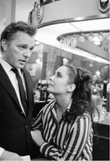 Elizabeth Taylor and husband Richard Burton at the bar of the George V hotel, Paris, 1963, Archival Pigment Print