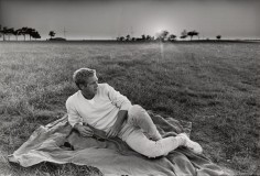 Steve McQueen Outside Columbus, TX, 1963 (Plate 126/127), 16 x 20 Silver Gelatin Photograph, Ed. 15