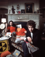 Bob Dylan and Sally Grossman &quot;Bringing it All Back Home&quot; Album Cover Out-Take, Woodstock, New York, 1965