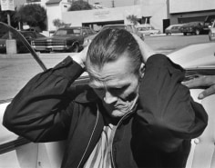 Chet Baker at Shangri La Hotel, Filming &quot;Let&#039;s Get Lost,&quot; Santa Monica, California, 1986, Silver Gelatin Photograph, Edition of 20