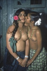 Lata and Asha, Bombay, 1978, 18-3/4 x 12-1/4 Dye Transfer Photograph, Ed. 15