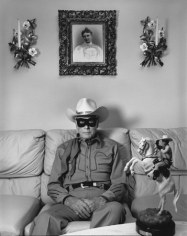 Clayton Moore, THe Original Lone Ranger, Los Angeles, 1992, 24 x 20 Silver Gelatin Photograph, Ed. 25