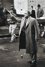 Marlon Brando, in the Street with Hat, &quot;The Godfather,&quot; New York, 1971, Silver Gelatin Photograph