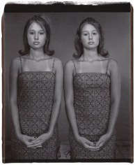 Erin and Erica Cunningham, Twinsburg, 2002, 24 x 20 Polaroid Photograph