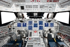 Discovery Flight Deck, Cape Canaveral, 2011, Archival Pigment Print